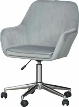 Krzesło biurowe ROSA 6 (szary) 