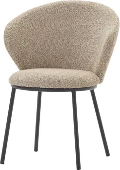 Krzesło Larmes 31 (boucle cappuccino) 