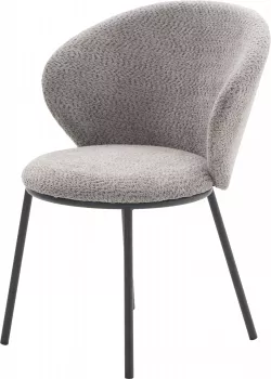 Krzesło Larmes 31 (boucle grafit) 