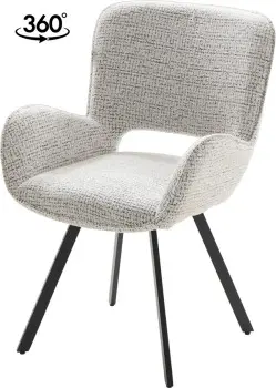 Krzesło obrotowe Lorin 20 (szary) 