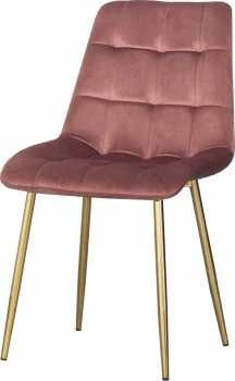 Krzesło Goldino 19 (różowy) 