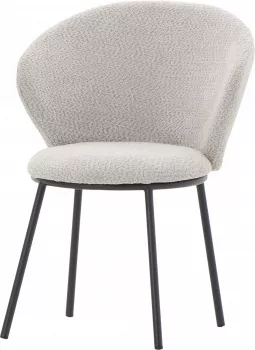 Krzesło Larmes 31 (boucle szary) 