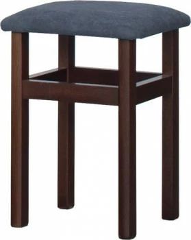 Taboret (orzech/diamentowy grafit) 