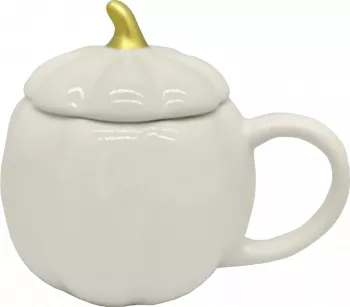 Kubek dynia z pokrywką Pumpkin 600 ml 