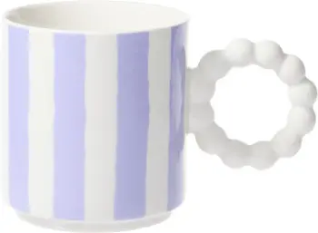 Kubek Rayas 166 (biały/jasnofioletowy)