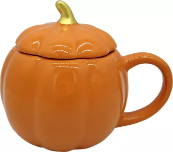Kubek dynia z pokrywką Pumpkin 600 ml 