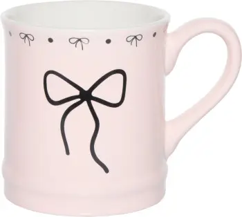 Kubek Bella 165 (różowy/czarny) 