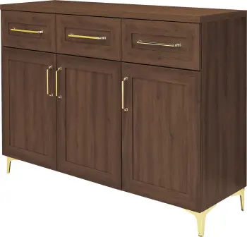 Komoda z 3 drzwi. z 3 szuflad. Majorka (orzech Foresta) 