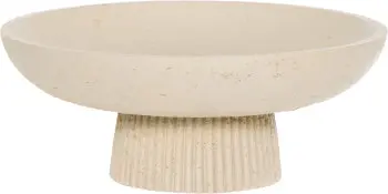 Miska na nóżce duża Stone 28 (beżowy)