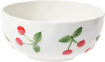 Miseczka Cherry 163 (biały w wiśnie) 