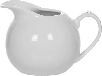 Mlecznik z ozdobną rączką Krystalis 5 (biały)