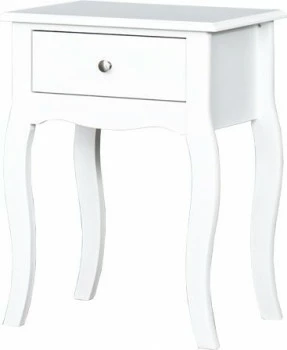 Stolik nocny ALESSA 1 (biały)
