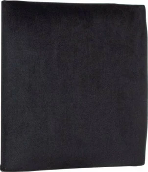 Panel tapicerowany (dekoracyjny) 30x30cm (Plusz czarny) 