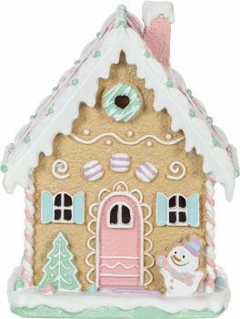 Domek LED PASTEL CHRISTMAS