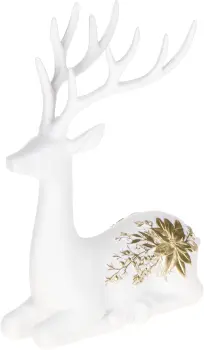 Jelonek Classic Christmas 202 (biały/złoty) 