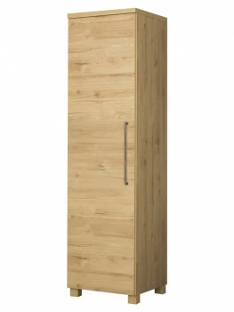 Półszafa uniwersalna z półkami i drążkiem Panama (dąb Soma ciemny)