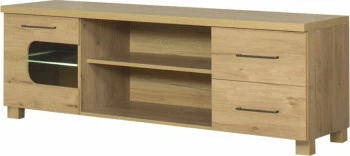 Stolik RTV 160 cm Panama (dąb Soma ciemny)