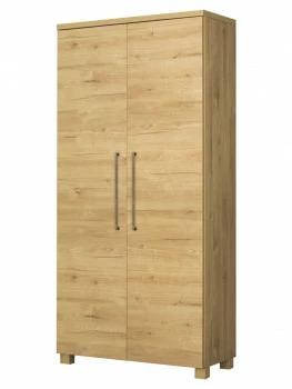 Szafa 2-drzw. z półkami Panama (dąb Soma ciemny)
