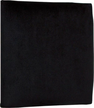 Panel tapicerowany (dekoracyjny Mastania) 40x40cm (Plusz czarny) 