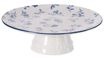 Patera na ciasto Blue Flowers 178 