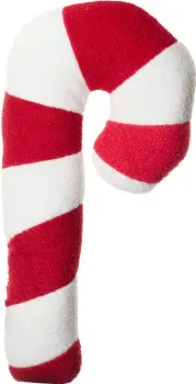 Poduszka bożonarodzeniowa Lollipop 260 (czerwony/biały)