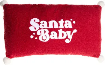 Poduszka bożonarodzeniowa Santa Baby 264 (biały/czerwony) 