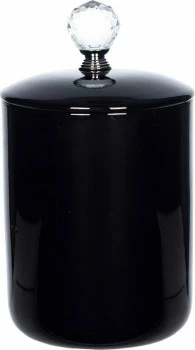 Pojemnik z ozdobnym uchwytem Krystalis 11 (czarny) 