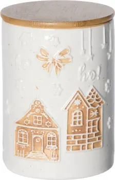 Pojemnik Ginger 185 (biały/brązowy) 