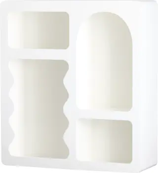 Półka wisząca Naturos 10 (biała) 