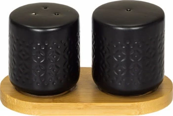 Przyprawnik 4 (2-elem.) Palomo (czarny) 