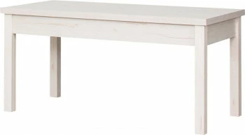 Stolik prostokątny pełny (dąb Soma perłowy) 