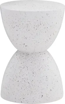 Stolik Lumina 44 (złamana biel z efektem lastryko) 