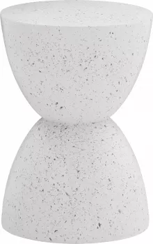 Stolik Lumina 44 (złamana biel z efektem lastryko) 