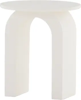 Stolik kawowy Cloudi 45 (biały) 