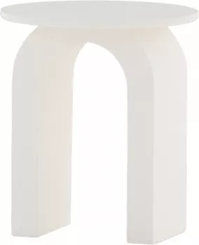 Stolik kawowy Cloudi 45 (biały) 