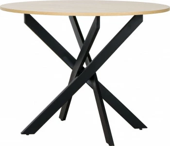 Stół Sieno (dąb ciemny/czarny) 