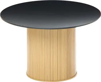 Stół Sieno 17 (czarny/dąb) 