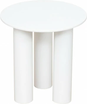 Stolik kawowy Naturos 50x50 cm (biały) 