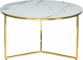 Stolik kawowy duży Marbino 5 (biały)