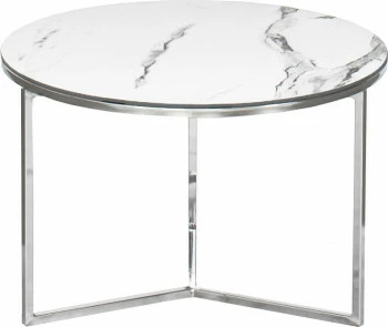 Stolik kawowy średni Marbino 6 (srebrny)