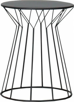 Stolik metalowy Ravia 12 (czarny) 
