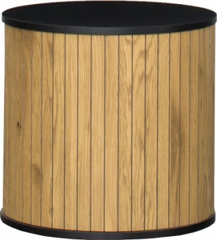 Stolik metalowy Naturos duży 17 (natura/czarny) 