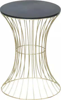 Stolik Ravia 13 (złoty/czarny) 
