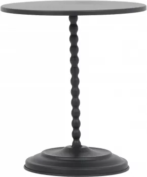 Stolik metalowy Naturos 40 (czarny) 