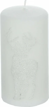 Świeca Jeleń 32 (biały) 