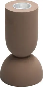 Świecznik drewniany na t-light Etna 49 (brązowy)