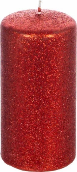 Świeca Glamour 31 (czerwony) 