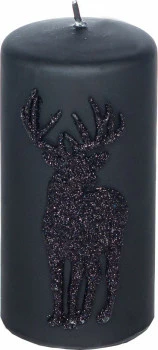 Świeca Jeleń 32 (czarny) 