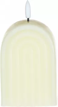 Świeca woskowa LED Cozy Light 54 (kremowa) 