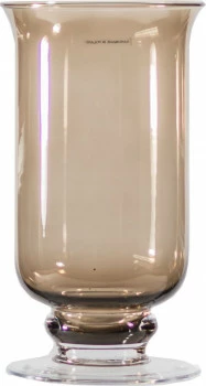 Świecznik szklany Lorina 3 (topazowy) 